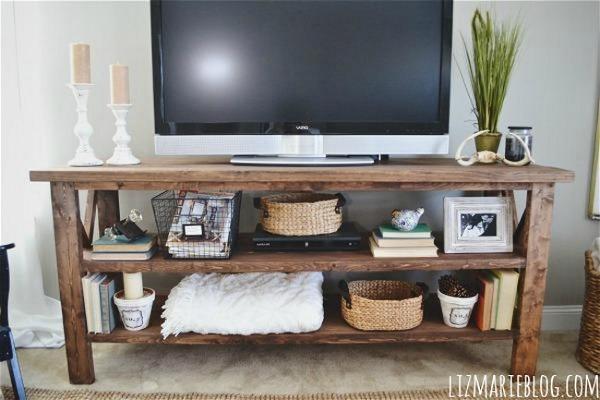 DIY TV Console