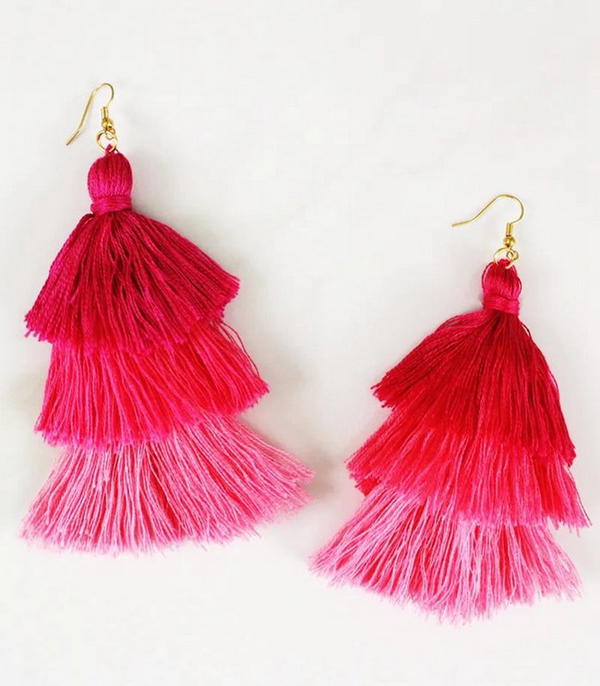 DIY Tassel Earrings