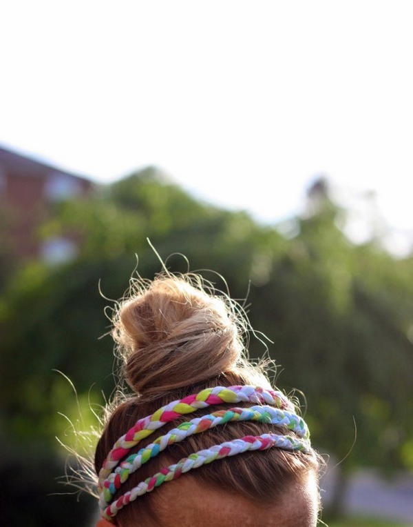 DIY Tie Dye Headbands