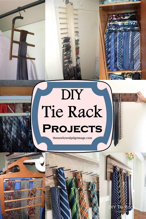 DIY Tie Rack Projects
