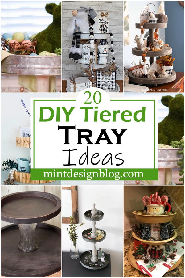 DIY Tiered Tray Ideas 1