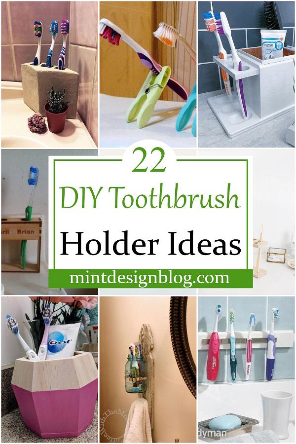 DIY Toothbrush Holder Ideas 1