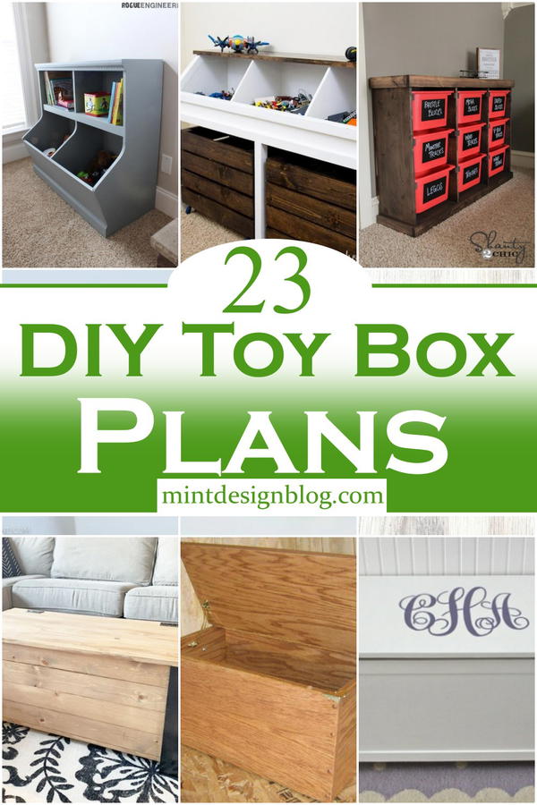 DIY Toy Box Plans 1