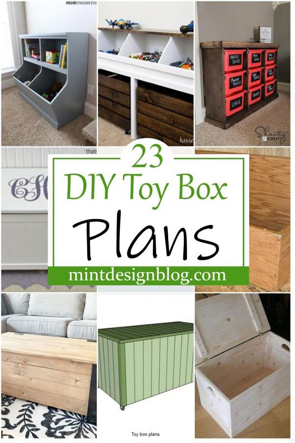 23 Free DIY Toy Box Plans To Make Today Mint Design Blog   DIY Toy Box Plans 2 683x1024 