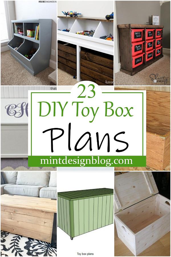 DIY Toy Box Plans 2