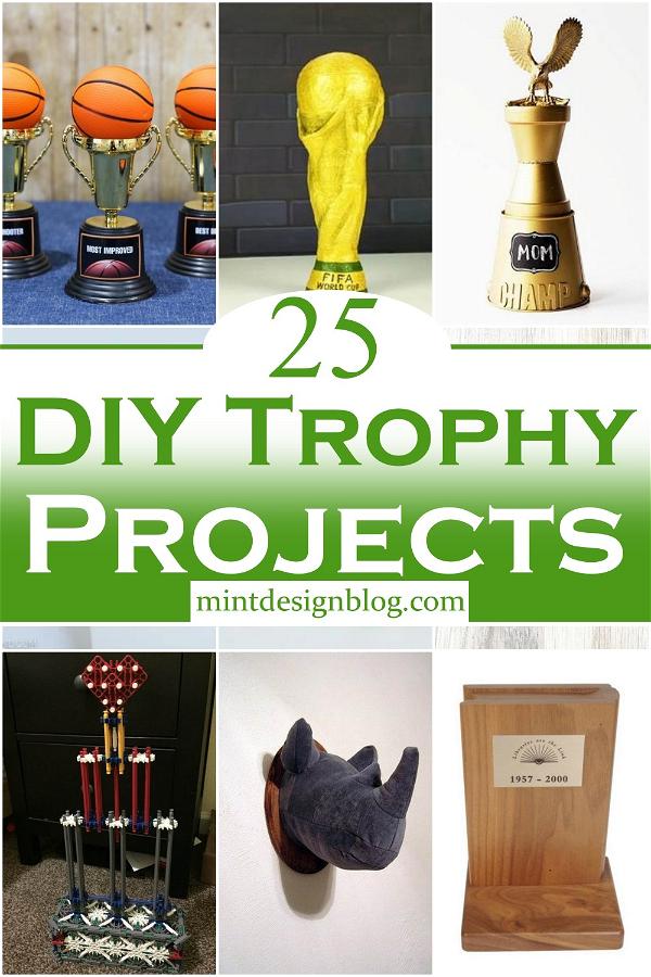 25 DIY Trophy Projects - How To Make Trophy At Home - Mint Design Blog