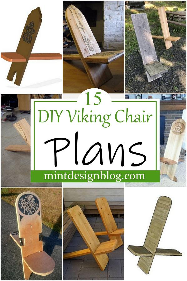 DIY Viking Chair Plans 2