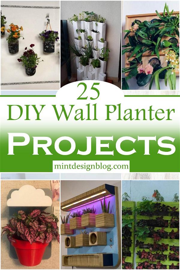 DIY Wall Planter Projects 1