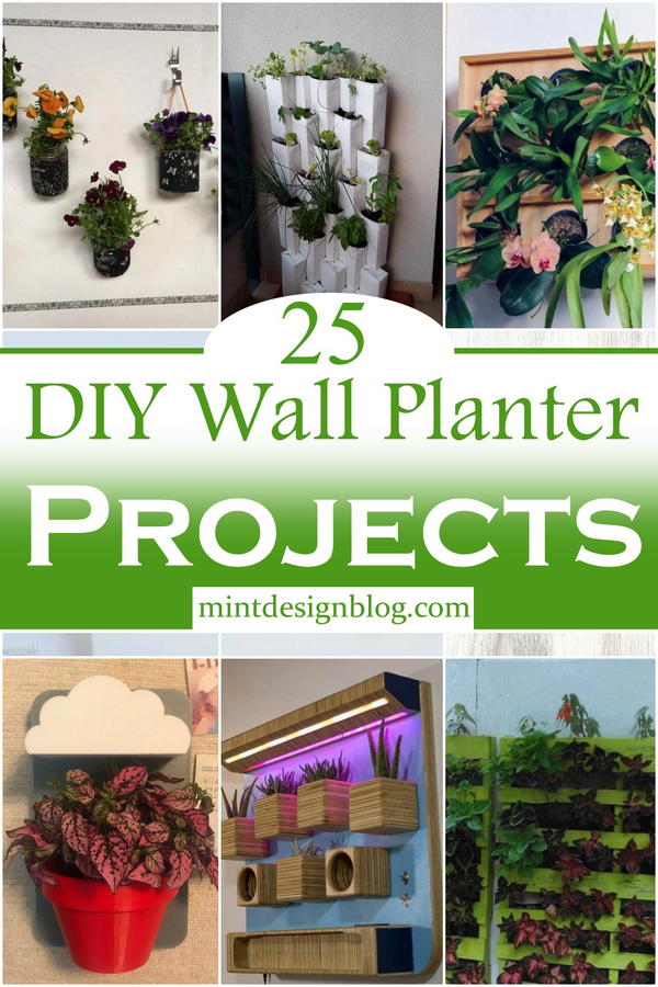 DIY Wall Planter Projects 1