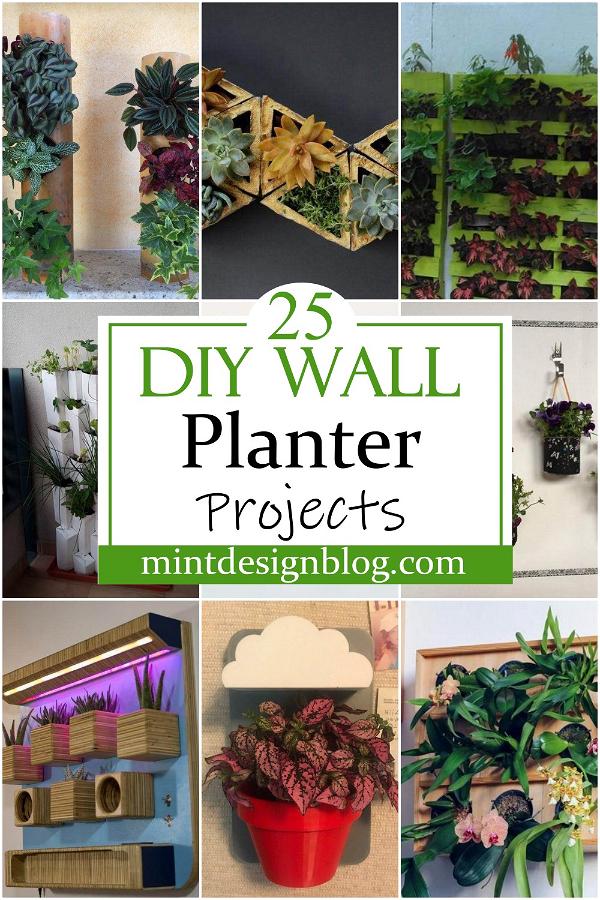 DIY Wall Planter Projects 2