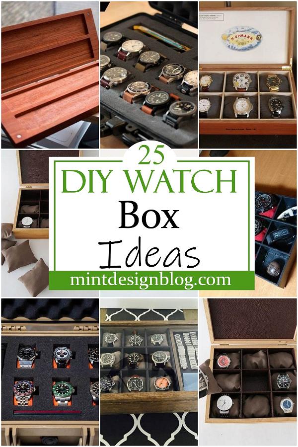 DIY Watch Box Ideas 3