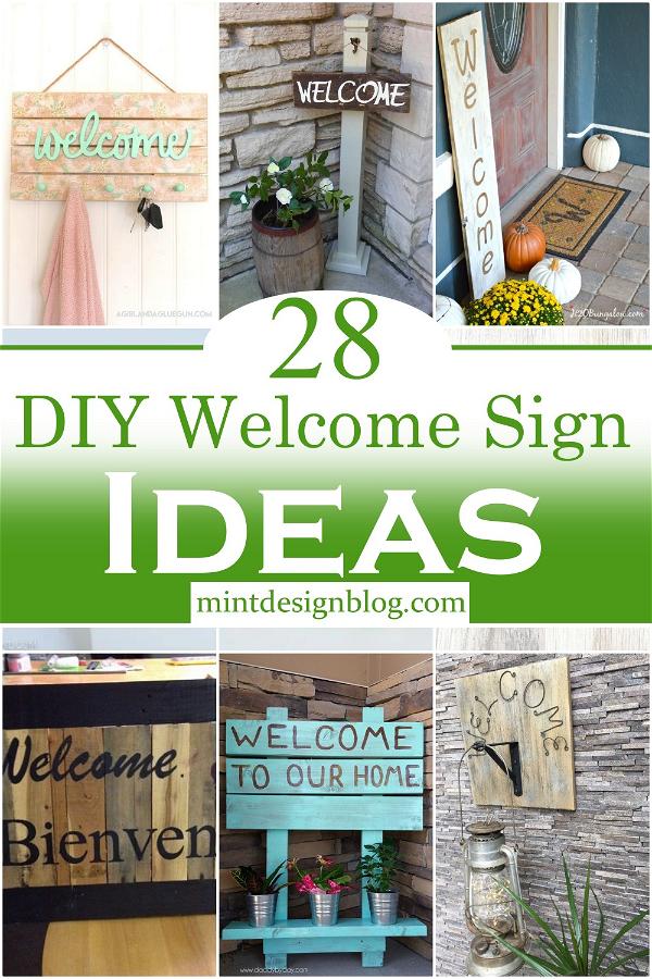 DIY Welcome Sign Ideas 1