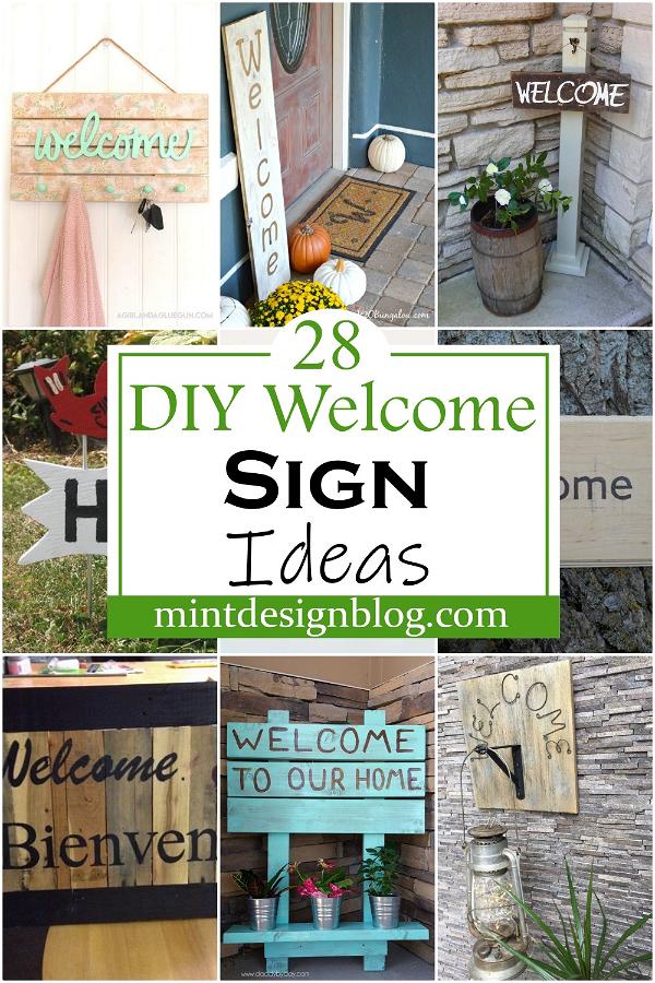 DIY Welcome Sign Ideas 2