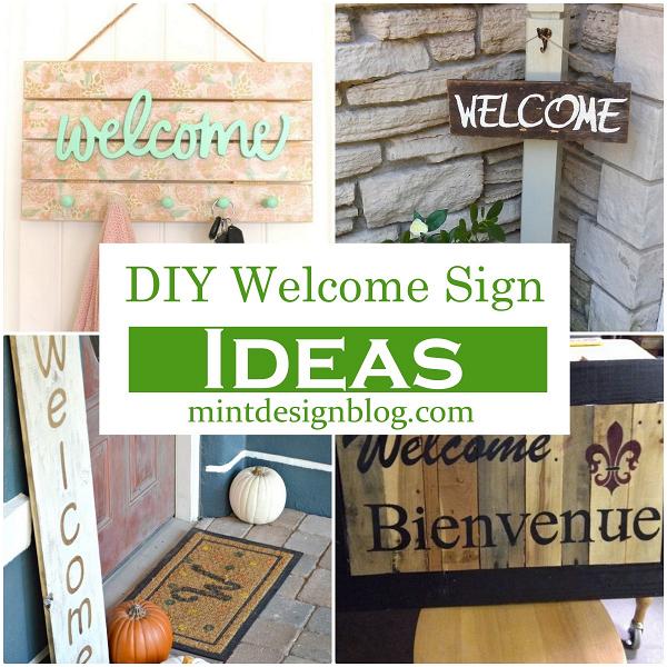 DIY Welcome Sign Ideas