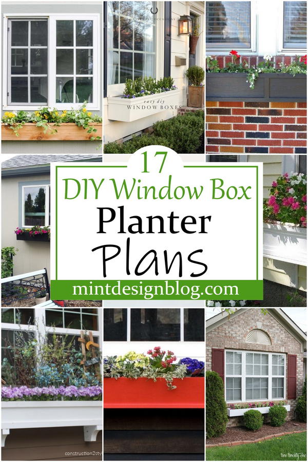 DIY Window Box Planter Plans 2