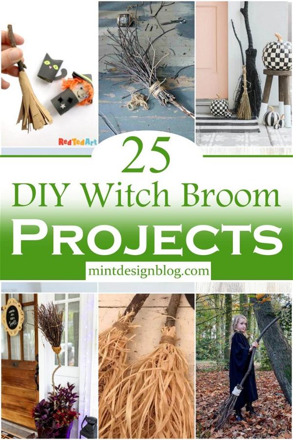 25 DIY Witch Broom Projects - How Do You Make a Witch Broom At Home ...