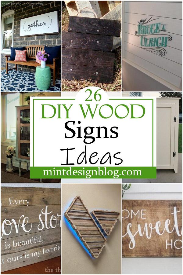 DIY Wood Signs Ideas 2