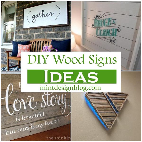 DIY Wood Signs Ideas