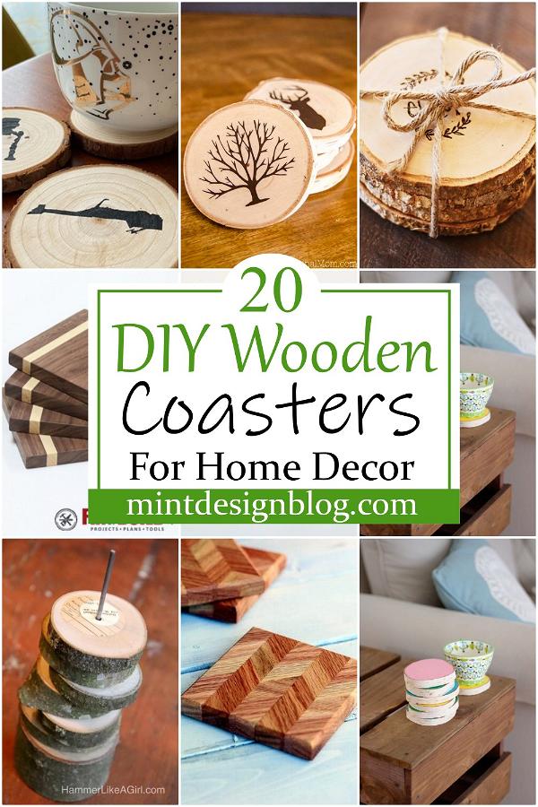 DIY Wooden Coasters For Home Decor 1