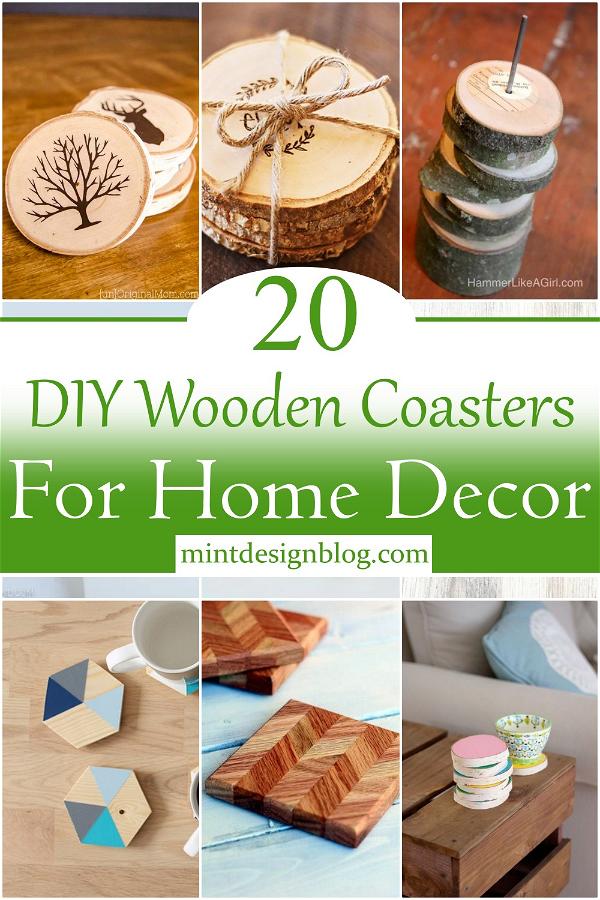 DIY Wooden Coasters For Home Decor 2