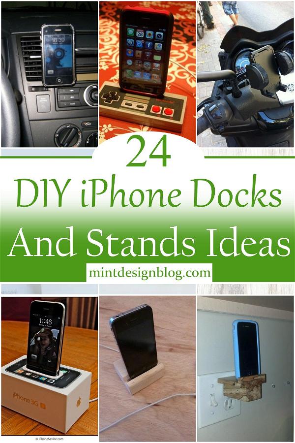 DIY iPhone Docks And Stands Ideas 1