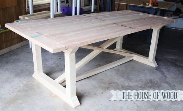 DIY kitchen Dining Table