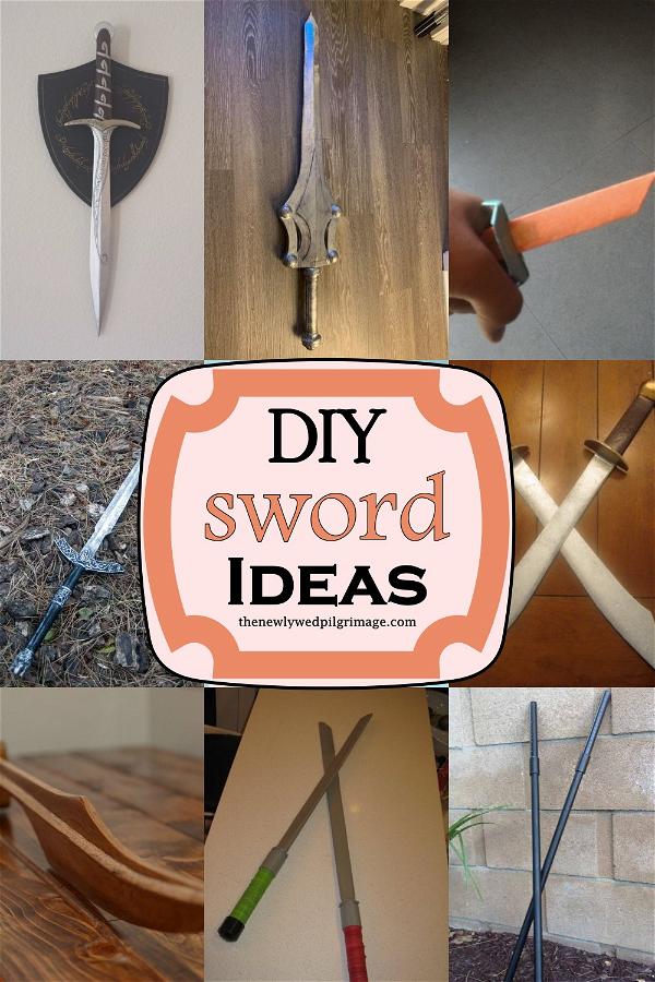 24 DIY Sword Ideas You Can Make At Home - Mint Design Blog