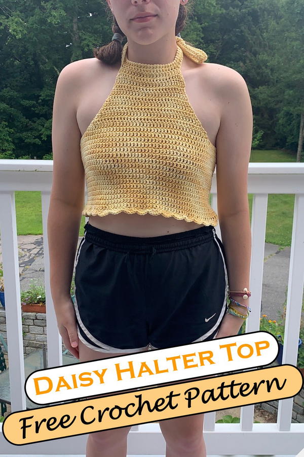 Daisy Halter Top