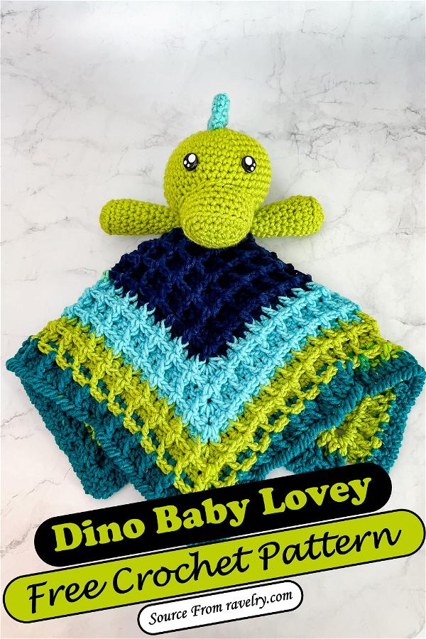 Dino Baby Lovey