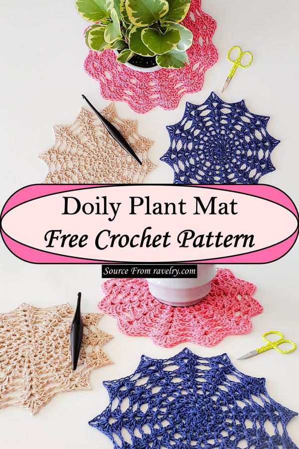 Doily Plant Mat