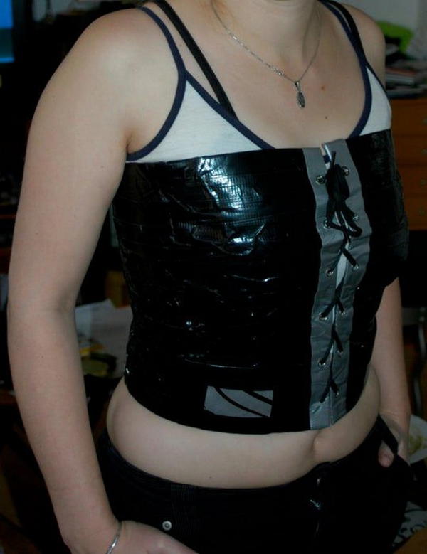 Duct Tape Corset DIY