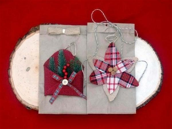 Easy Christmas DIY Gift Bag