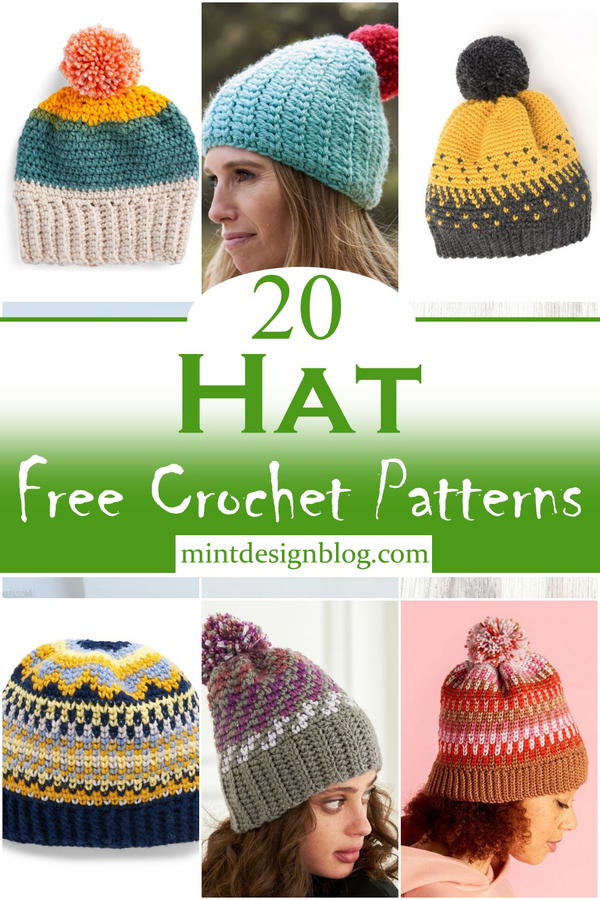 Easy Crochet Hat Patterns 2