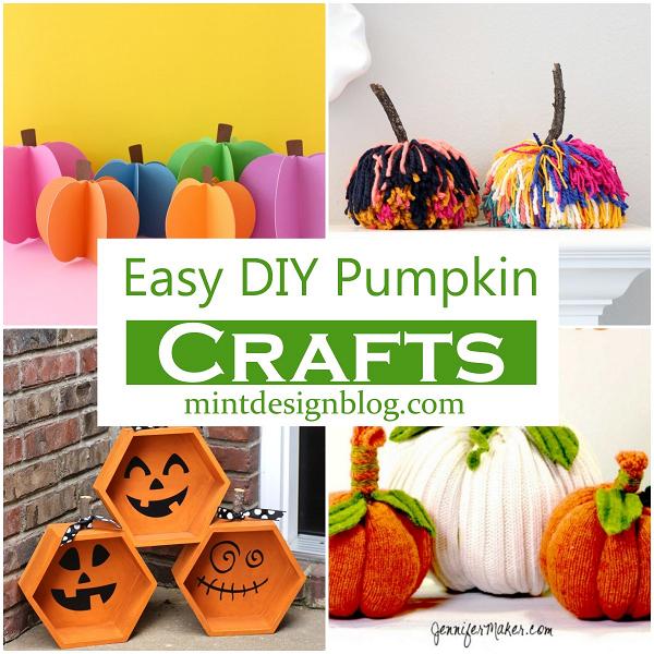 Easy DIY Pumpkin Crafts