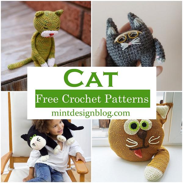 Easy Free Crochet Cat Patterns