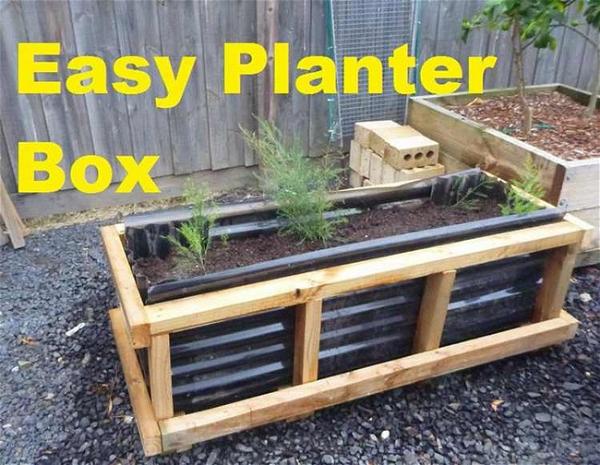 Easy Planter Box DIY