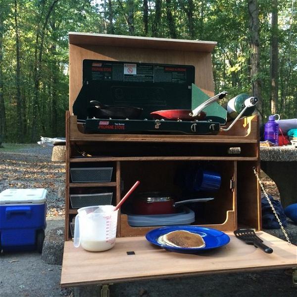 28 DIY Camp Kitchen Ideas - Mint Design Blog