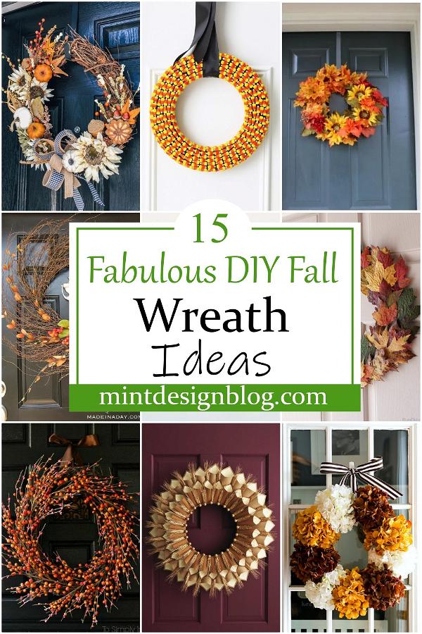 Fabulous DIY Fall Wreath Ideas 1