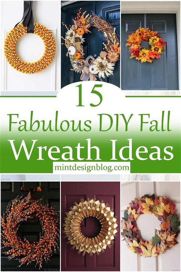 Fabulous DIY Fall Wreath Ideas 2