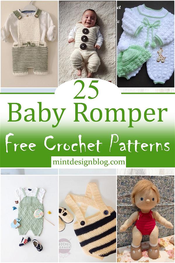 Free Crochet Baby Romper Patterns 2