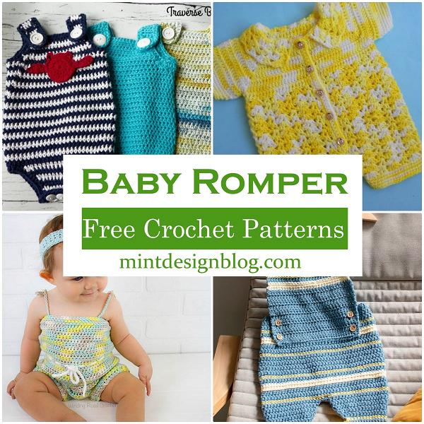 Free Crochet Baby Romper Patterns