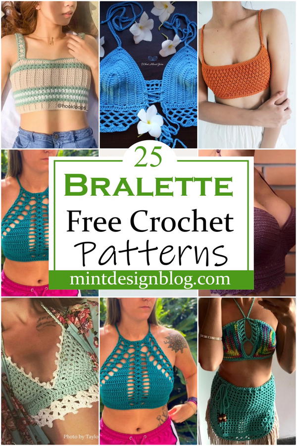 27+ Crochet Bralette Pattern Pdf Free