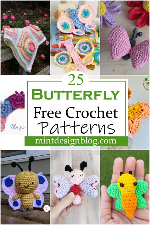 Free Crochet Butterfly Patterns 1