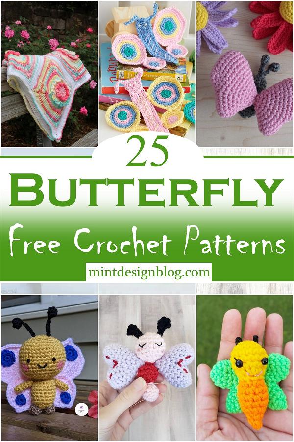 Free Crochet Butterfly Patterns 2