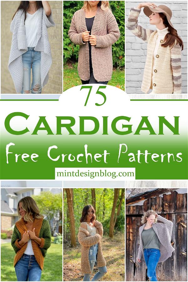 Free Crochet Cardigan Patterns 2