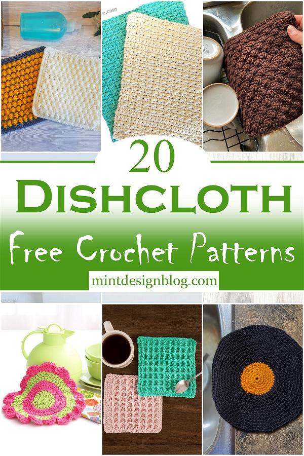 Free Crochet Dishcloth Patterns 1