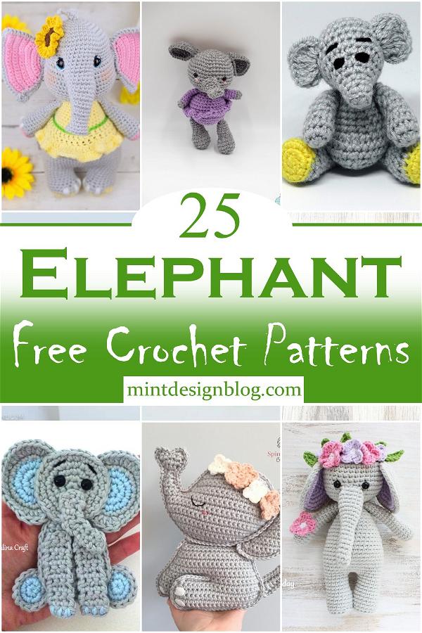 Free Crochet Elephant Patterns 1