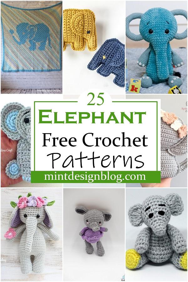 Free Crochet Elephant Patterns 2