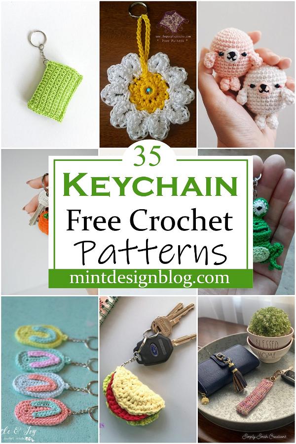 Free Crochet Keychain Patterns 1