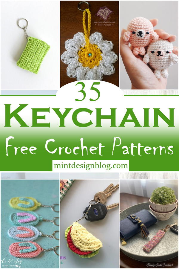 Free Crochet Keychain Patterns 2